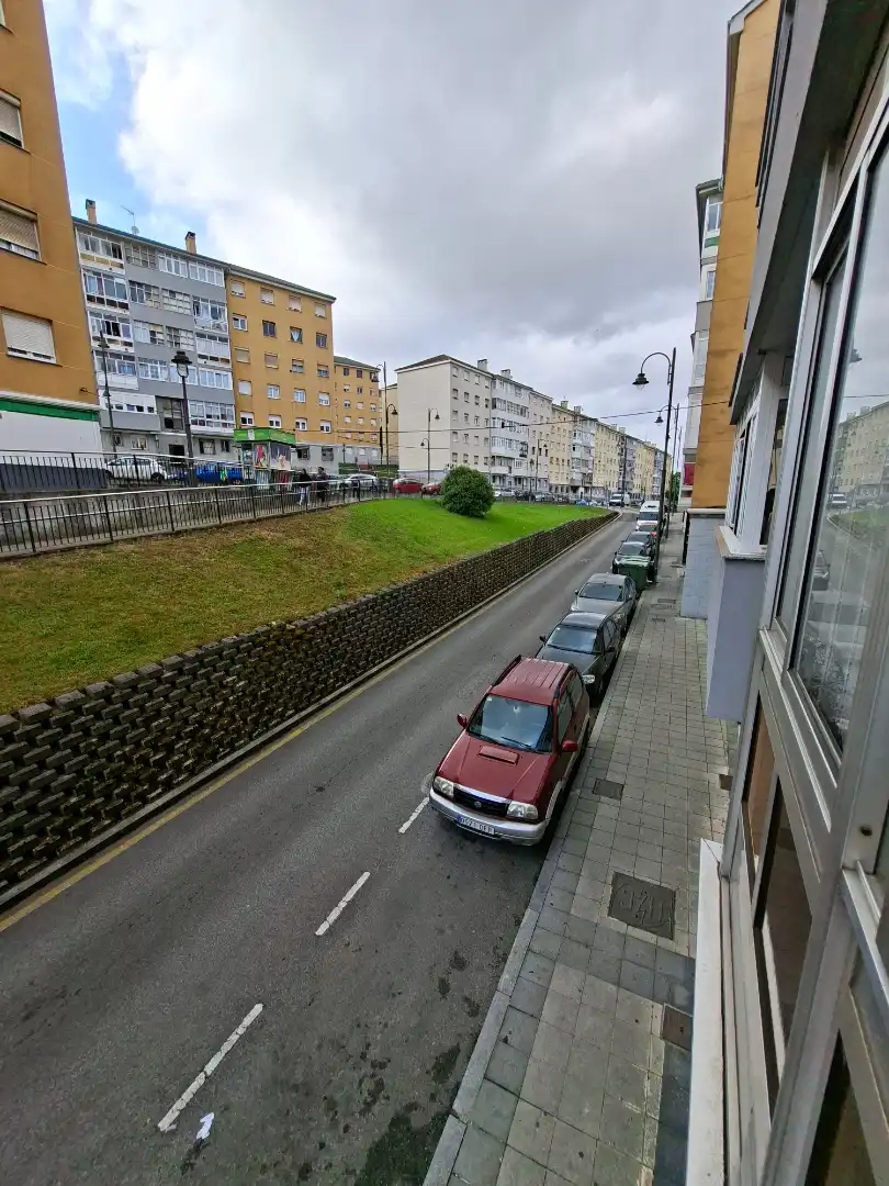 Parking of Flat for sale in Avilés  with Heating, Terrace and Furnished
