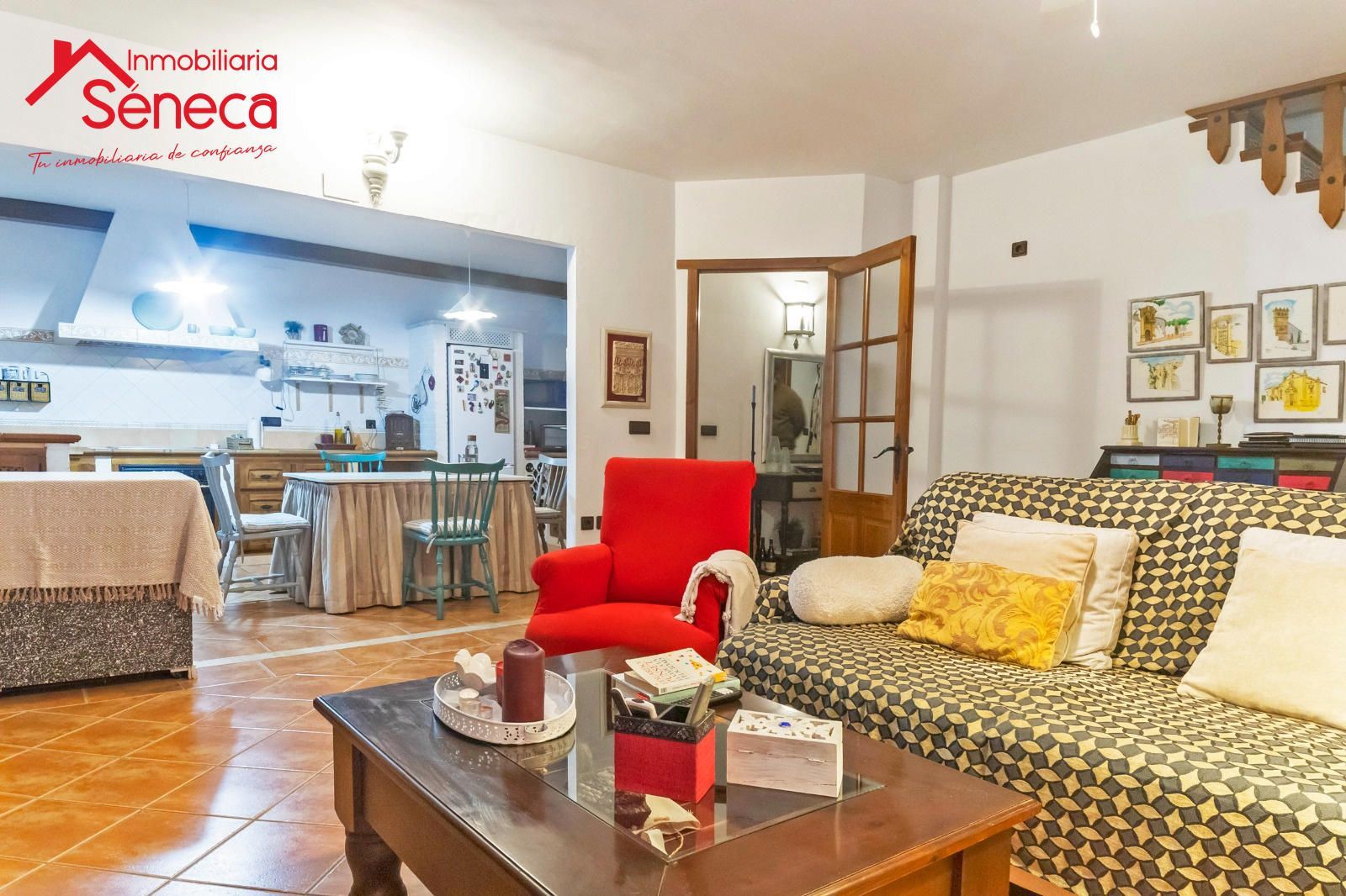 Living room of House or chalet for sale in Alcolea  with Heating, Terrace and Storage room