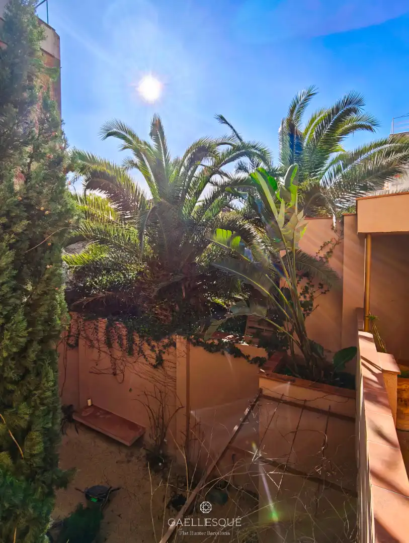 Jardí de Casa adosada en venda en Barcelona amb Calefacció, Jardí privat i Terrassa