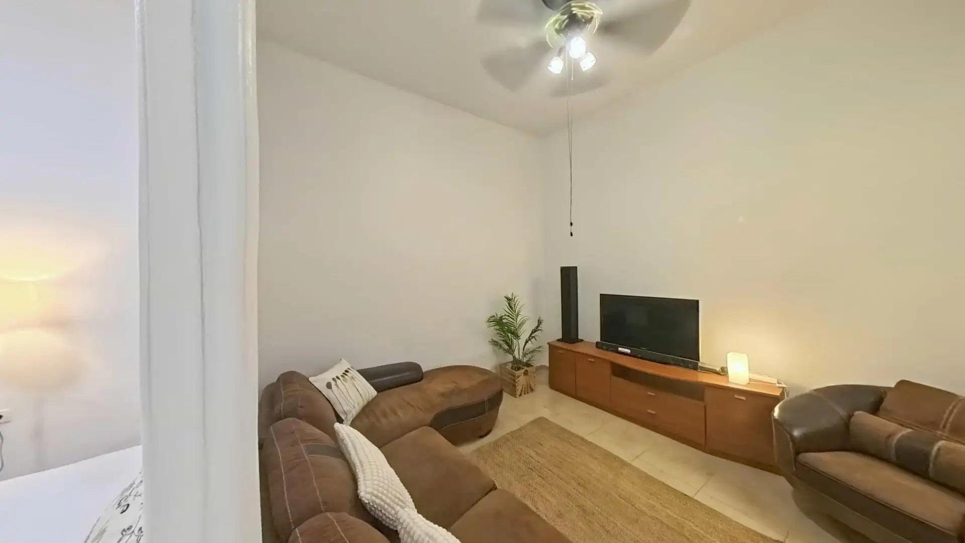 Wohnzimmer von Wohnung zum Verkauf in Santa Cruz de Tenerife mit Klimaanlage und Möbliert