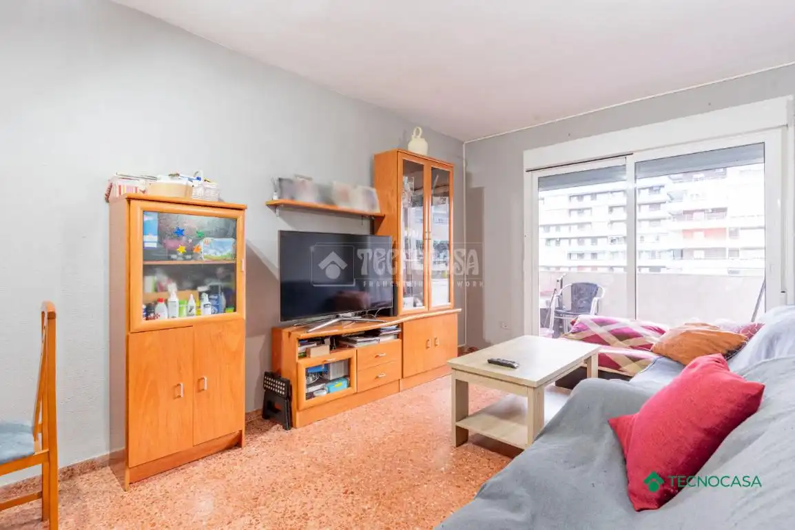 Living room of Flat for sale in Roquetas de Mar  with Terrace