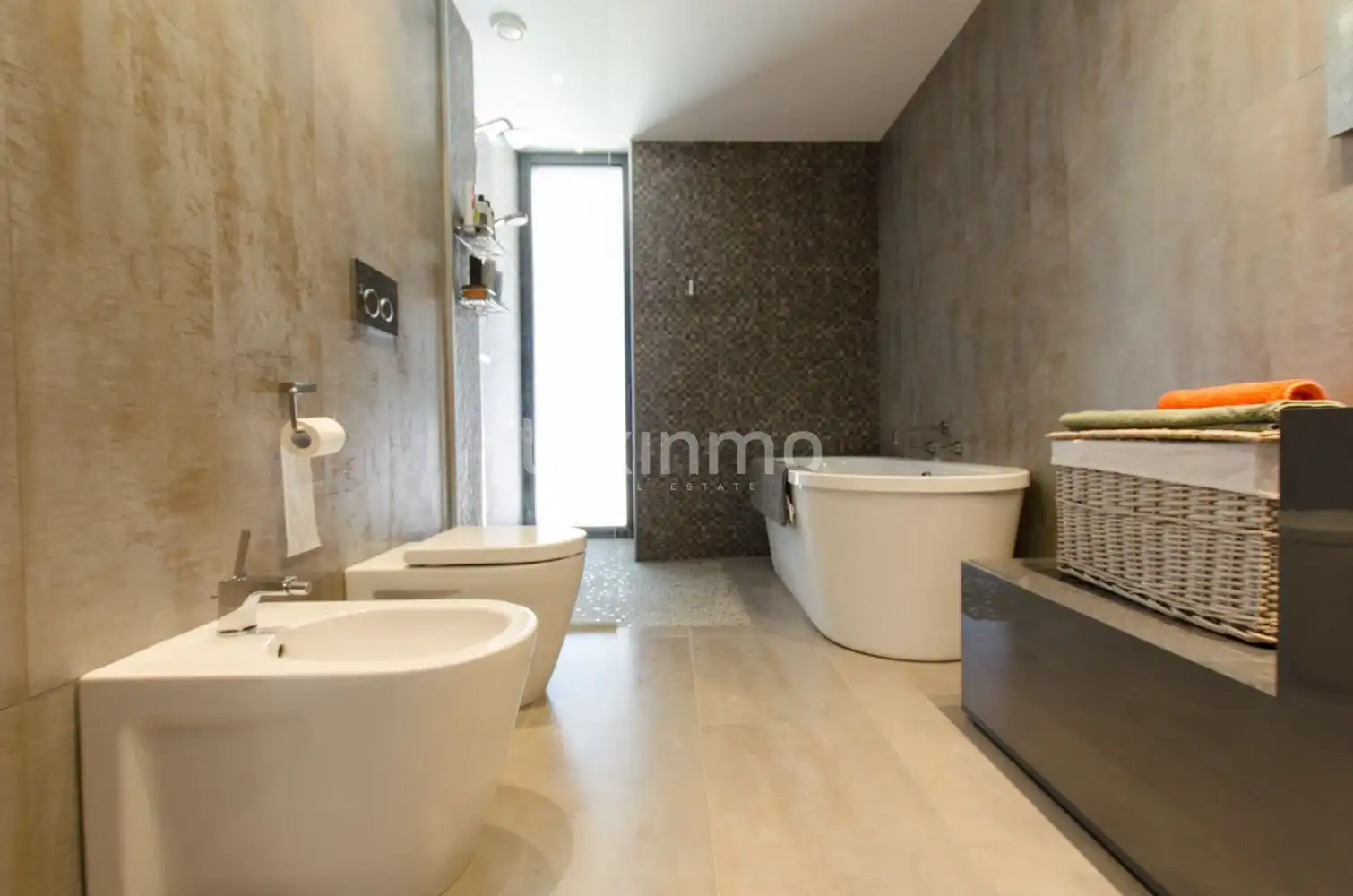 Badezimmer von Haus oder Chalet zum Verkauf in Altea mit Klimaanlage, Heizung und Privatgarten