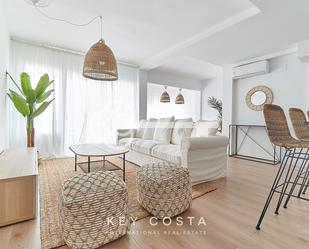 Living room of Flat to rent in Alicante / Alacant  with Air Conditioner, Terrace and Furnished