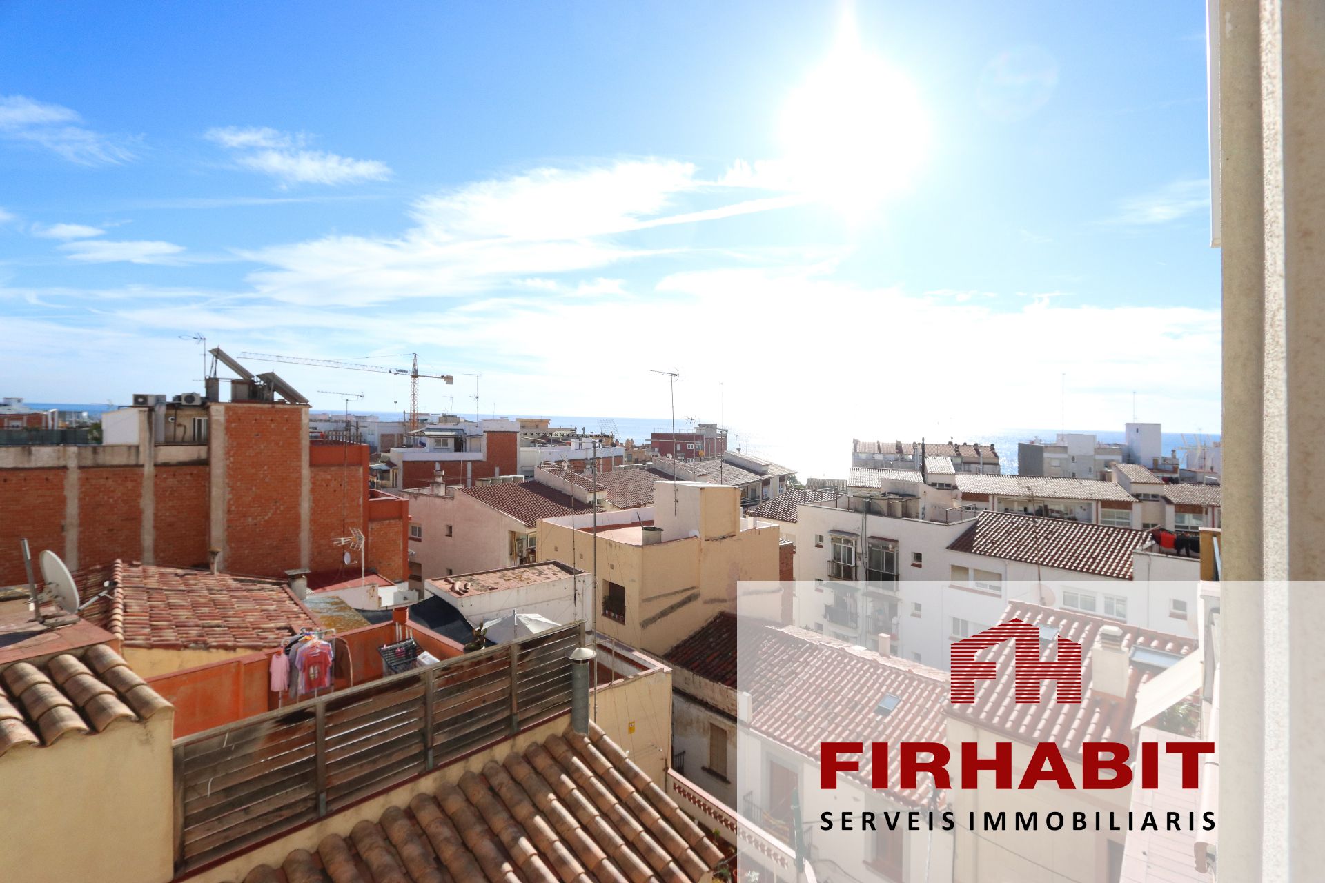 Exterior view of Flat for sale in Arenys de Mar  with Air Conditioner, Heating and Parquet flooring