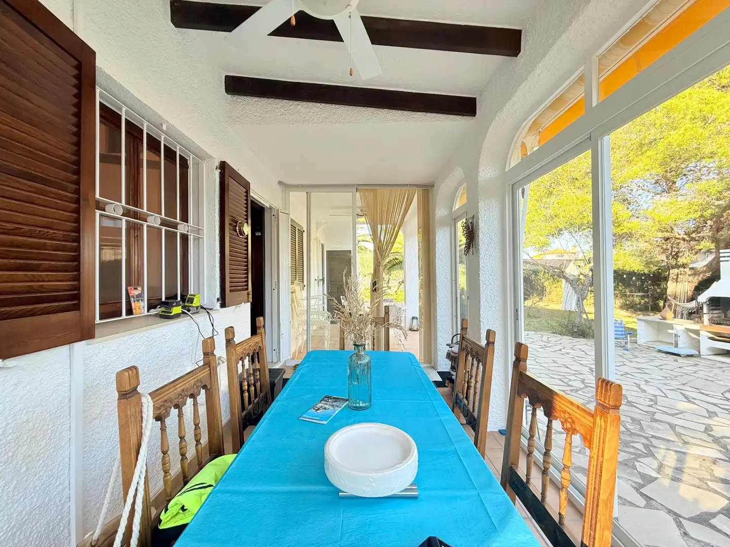 Terraza de Casa o chalet en venta en L'Ampolla con Calefacción, Jardín privado y Terraza
