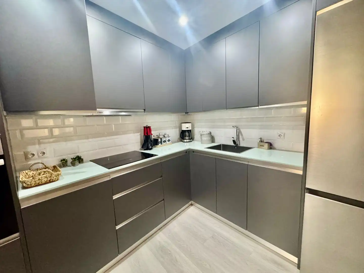 Cocina de Planta baja en venta en Fuengirola con Aire acondicionado, Parquet y Terraza