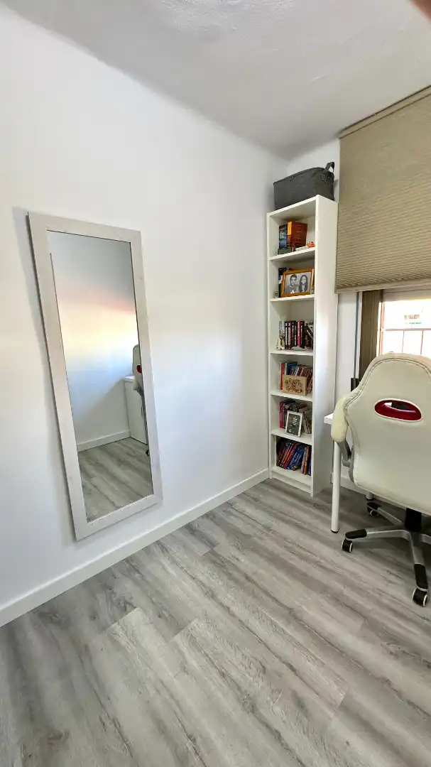 Bedroom of Attic for sale in Badalona  with Air Conditioner, Heating and Parquet flooring