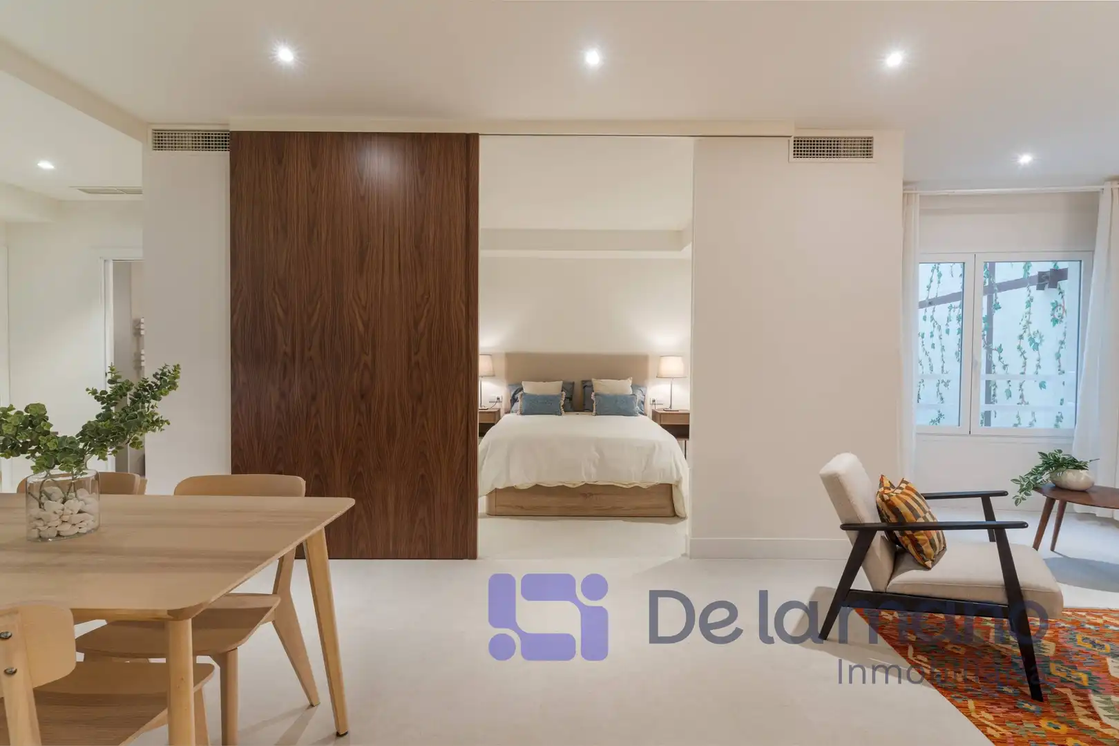 Bedroom of Apartments for rent in Madrid  with Air Conditioner, Heating and Furnished