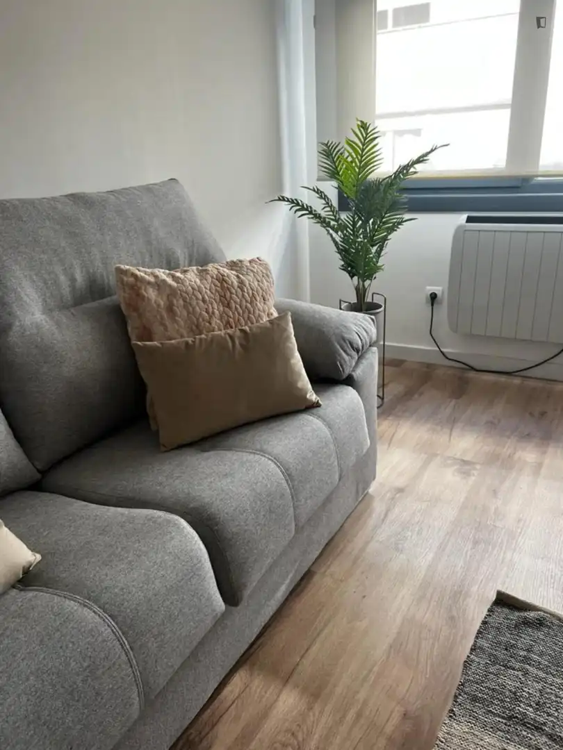 Sala de estar de Apartamento de alquiler en Vigo  con Calefacción, Amueblado y Horno