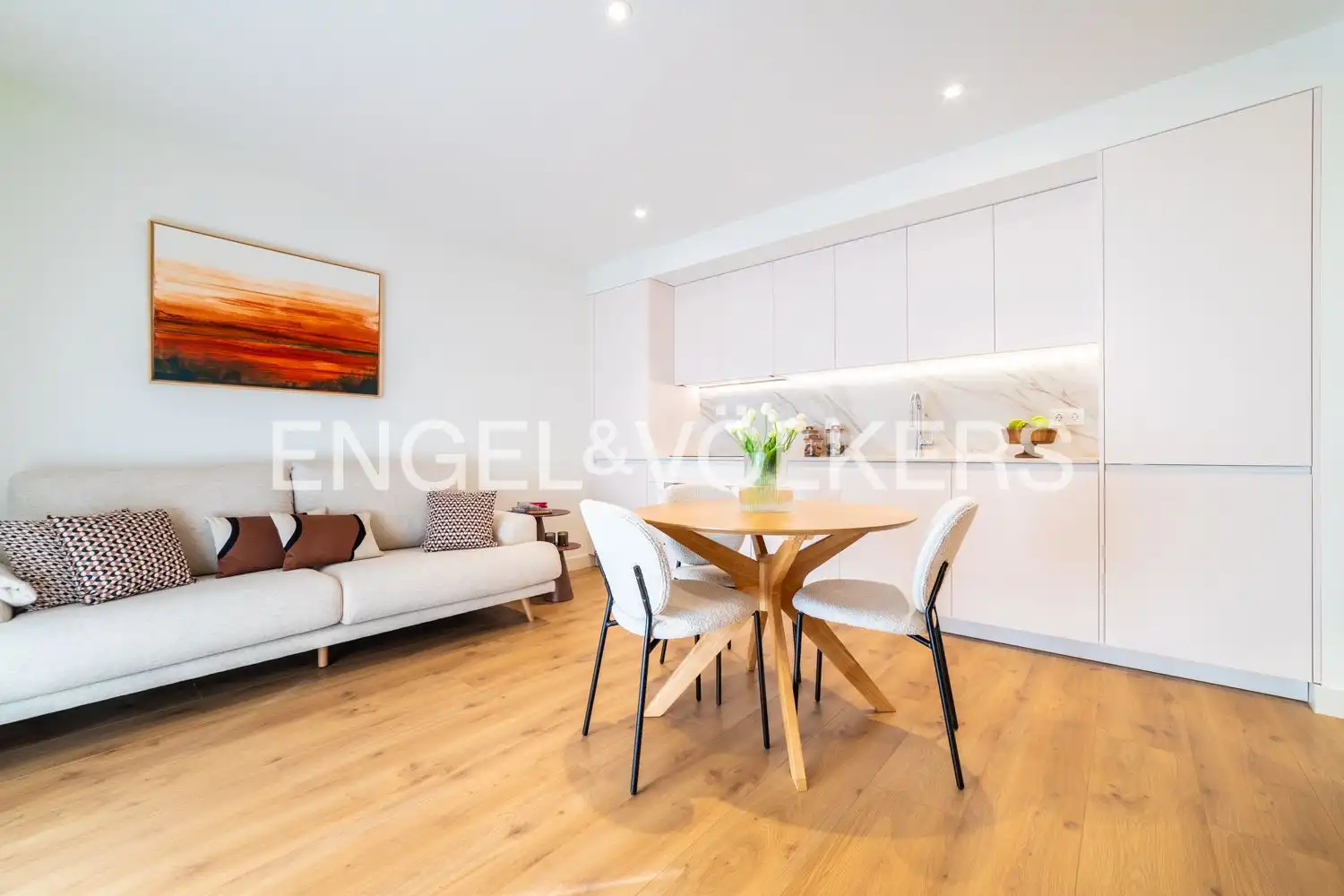Sala de estar de Piso en venta en Madrid con Aire acondicionado, Calefacción y Amueblado
