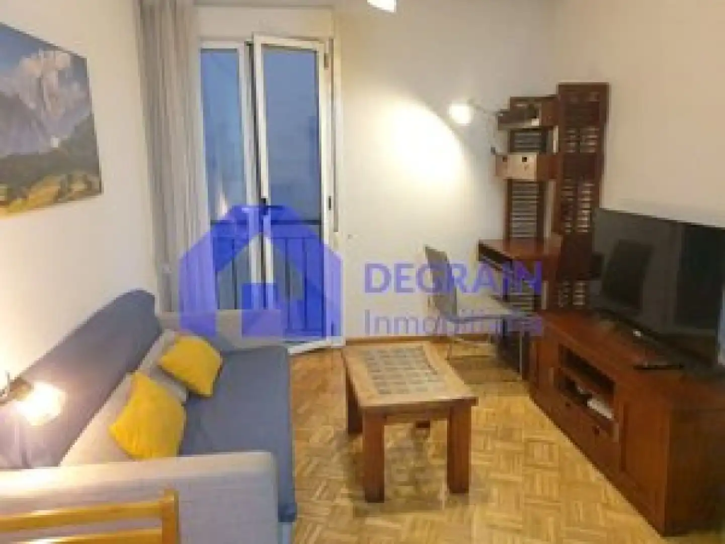 Sala de estar de Piso de alquiler en Oviedo 