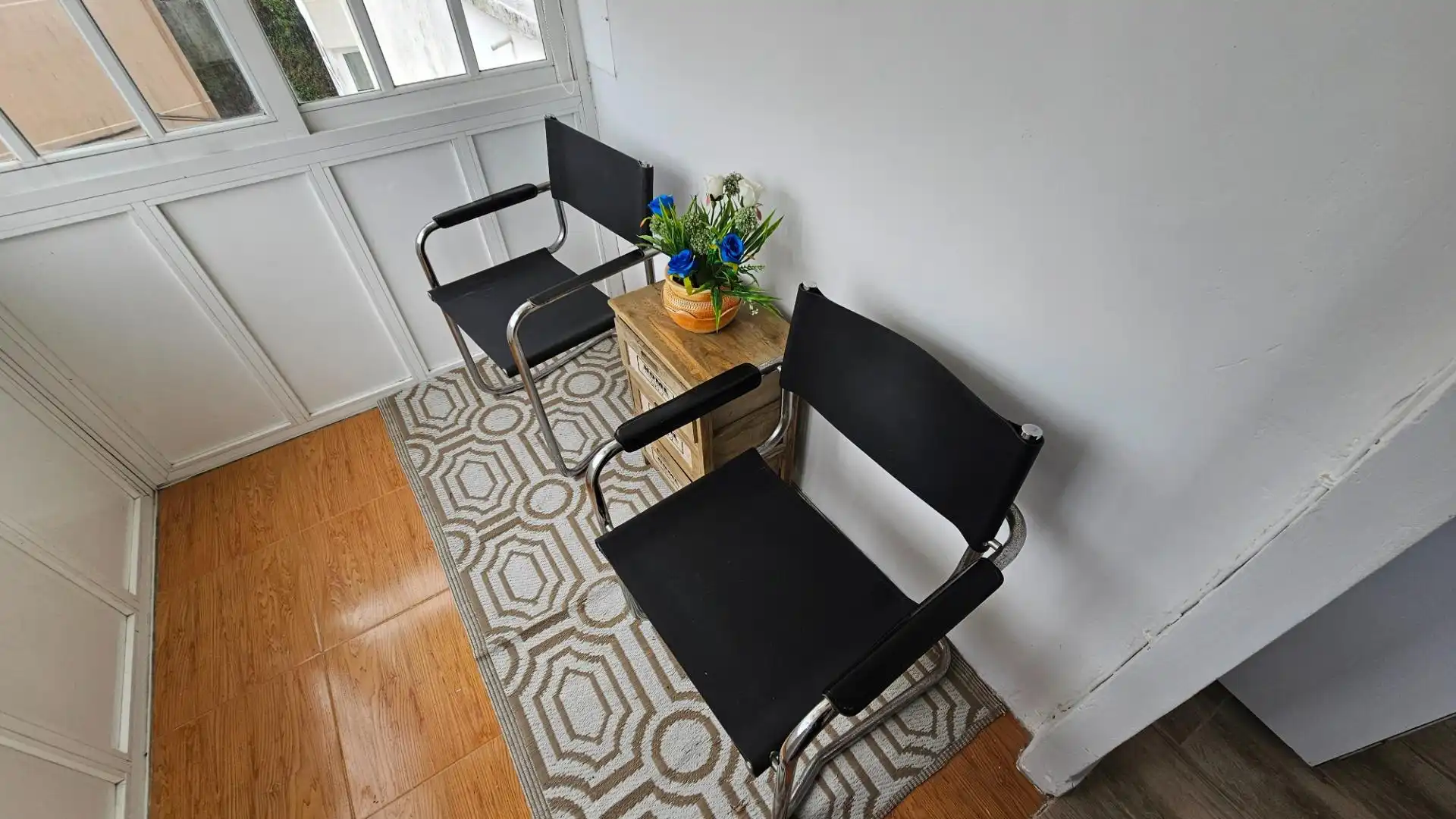 Terraza de Piso en venta en Cee con Amueblado