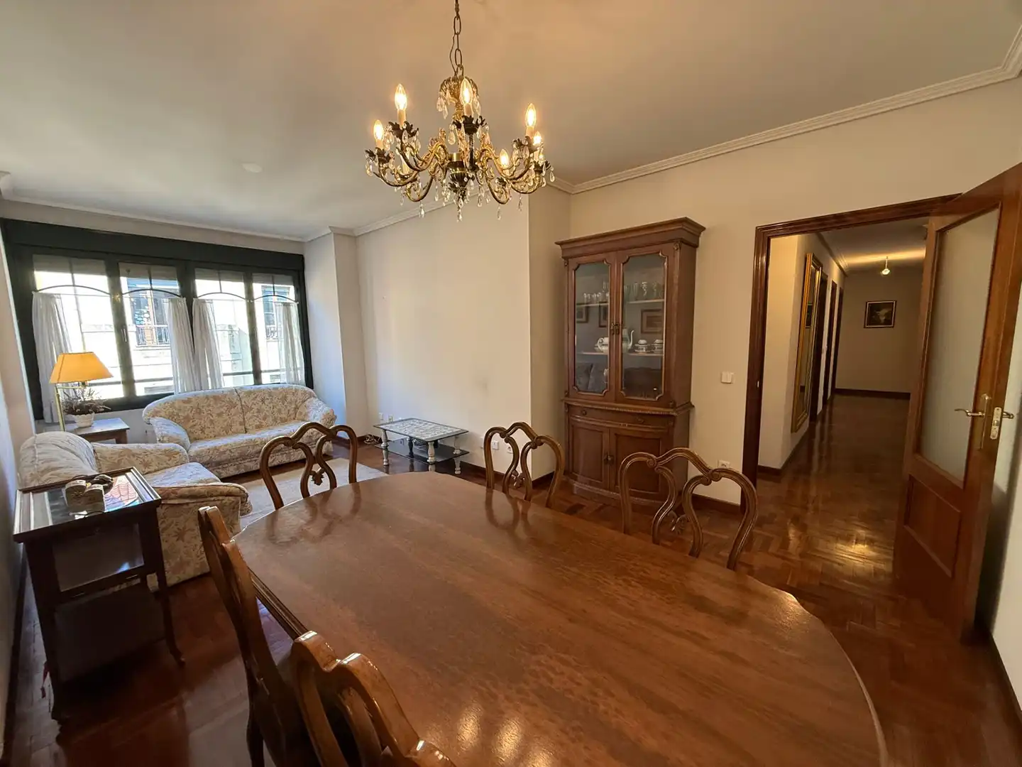 Esszimmer von Wohnung zum Verkauf in Oviedo  mit Heizung, Abstellraum und Möbliert