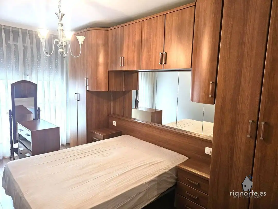 Bedroom of Flat for sale in Langreo  with Heating, Storage room and Furnished