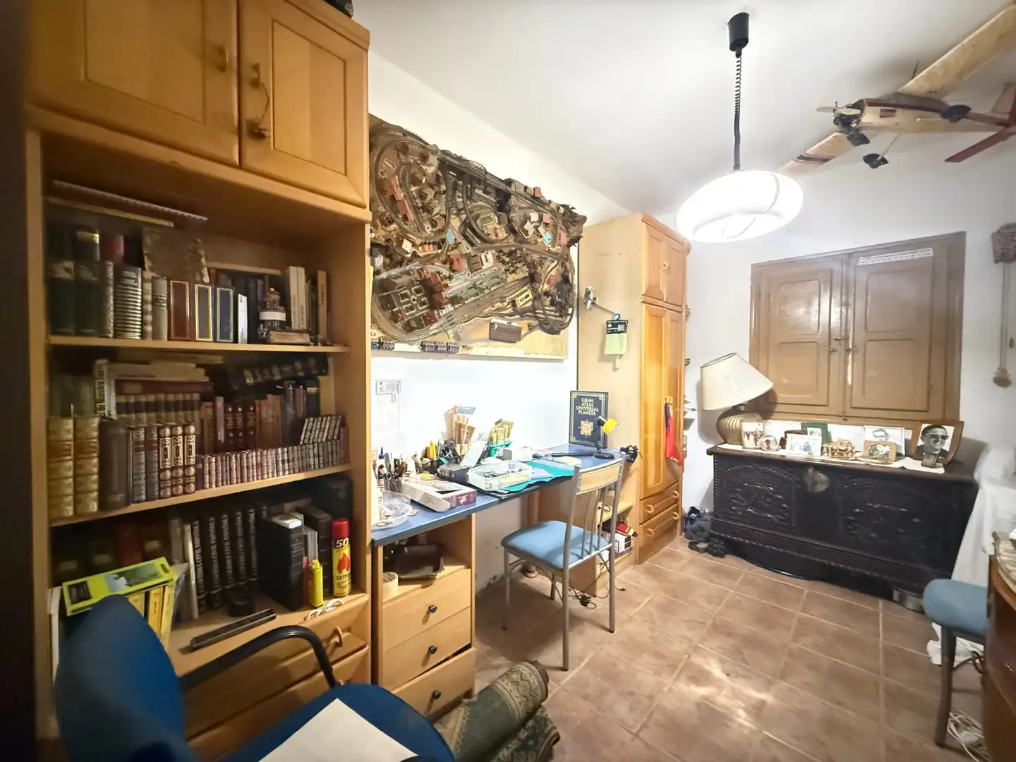 Cocina de Casa o chalet en venta en Escatrón con Jardín privado, Amueblado y Lavadora