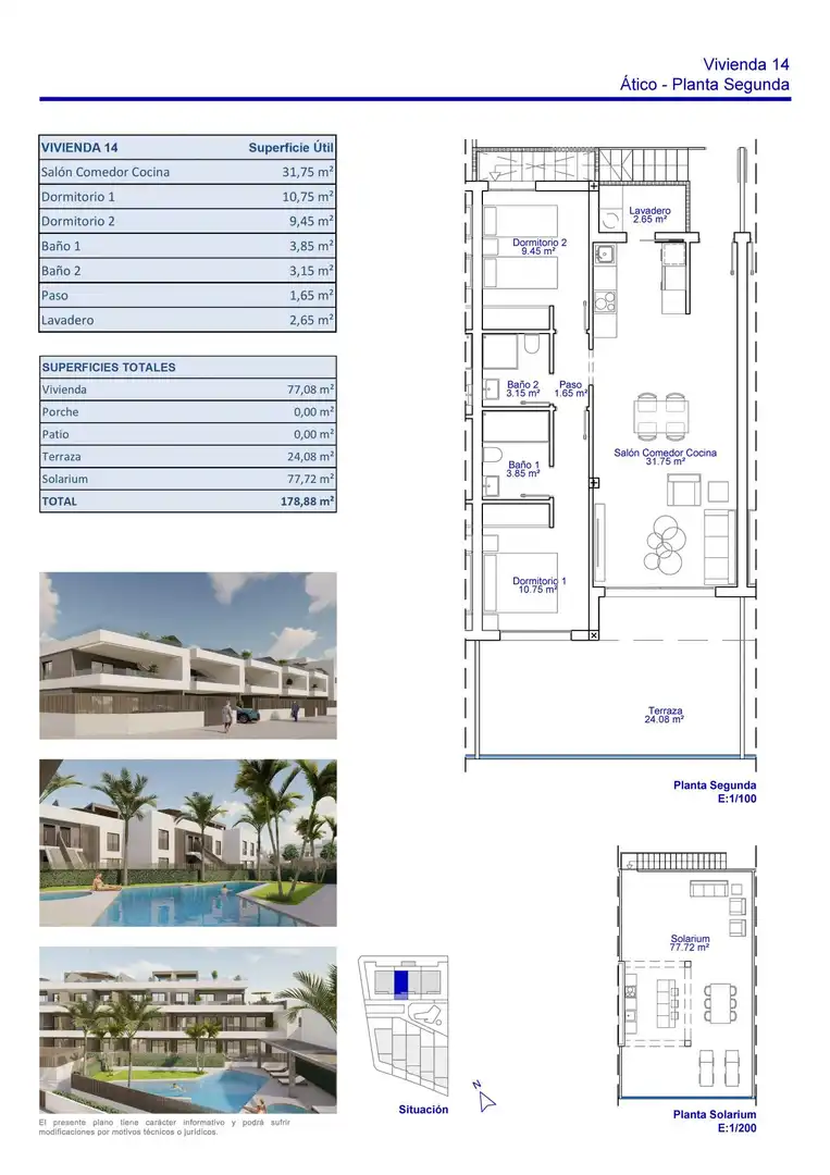 Penthouse mit Pool zum Verkauf in Pilar de la Horadada ciudad, imagen 29