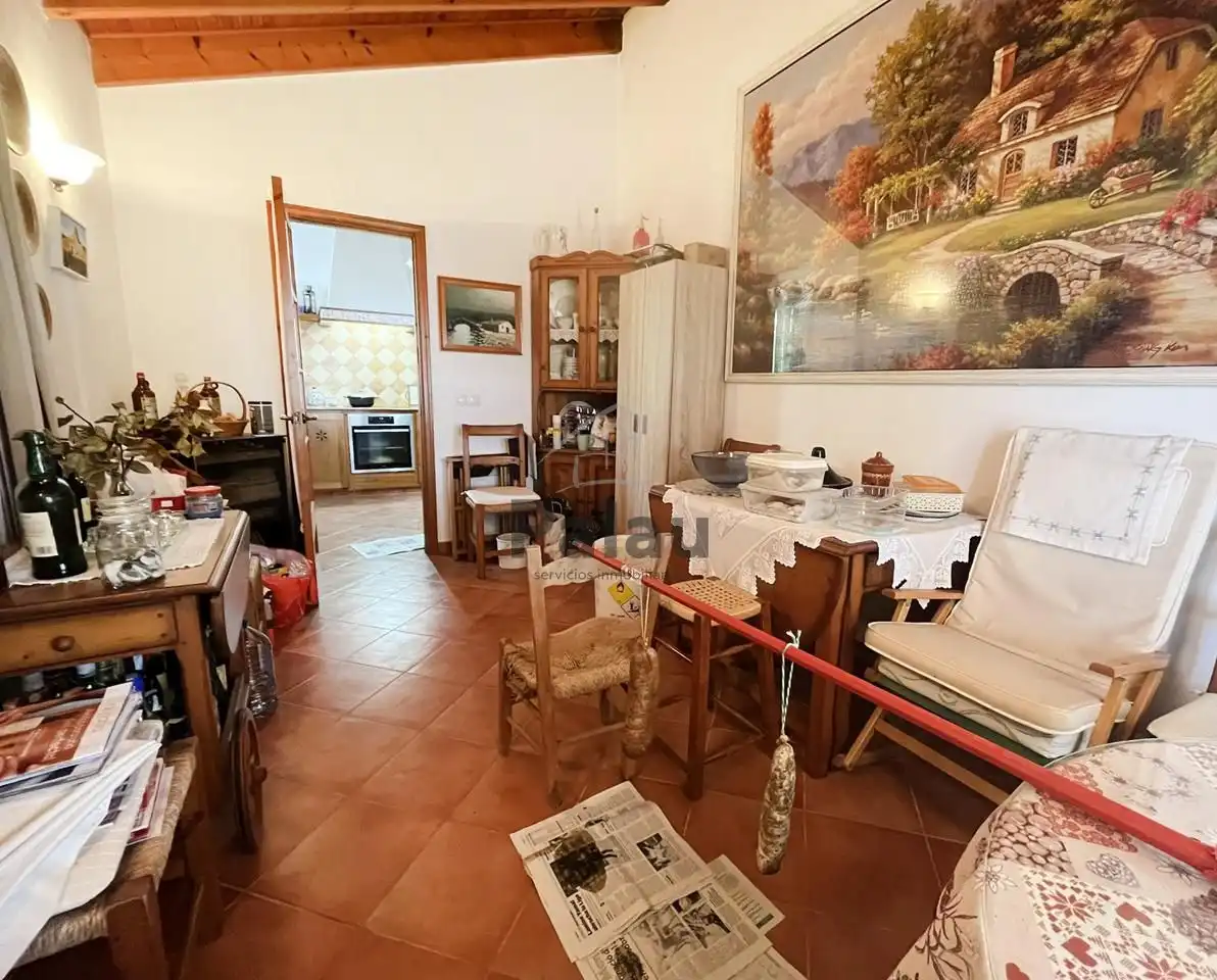 Cuina de Casa o xalet en venda en Ciutadella de Menorca amb Aire condicionat, Jardí privat i Terrassa