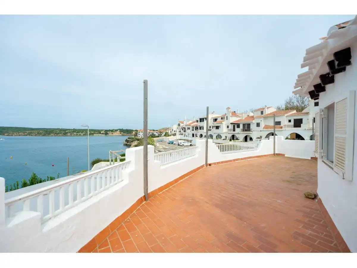 Terrace of Apartments for sale in Es Castell  with Terrace and Furnished