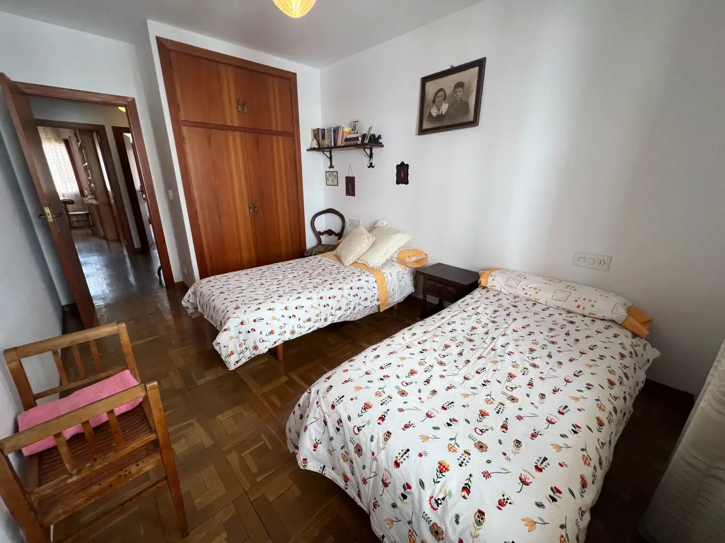Schlafzimmer von Wohnung zum Verkauf in Jaca mit Abstellraum und Balkon