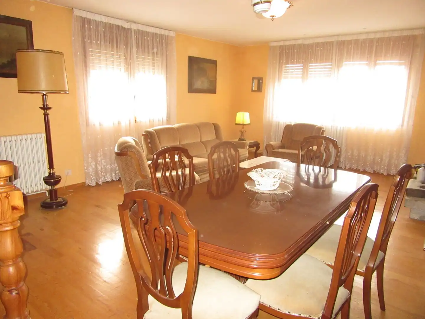 Comedor de Finca rústica en venta en Villanúa con Calefacción, Terraza y Trastero