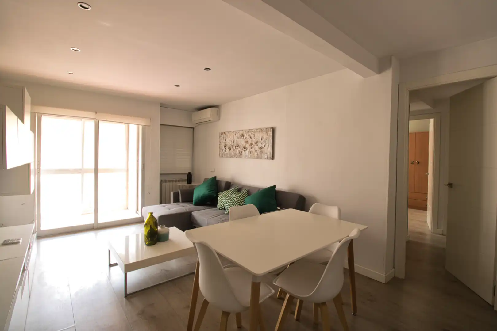 Sala d'estar de Pis en venda en Madrid amb Aire condicionat, Calefacció i Terrassa