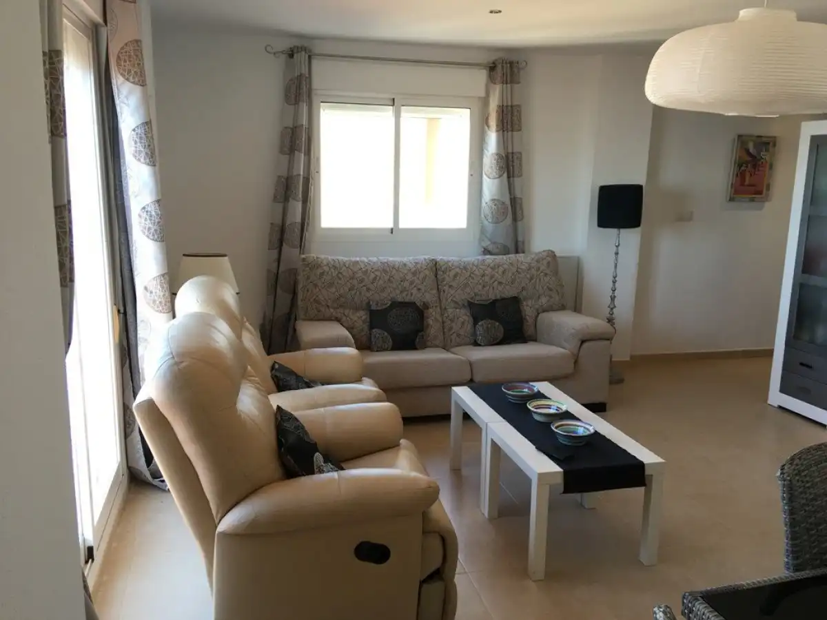 Wohnzimmer von Wohnung zum Verkauf in Cartagena mit Klimaanlage, Terrasse und Gemeinschaftspool
