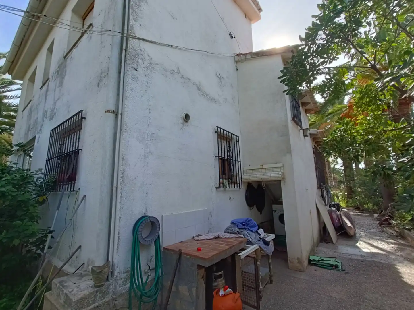 Vista exterior de Casa o xalet en venda en Dénia amb Calefacció, Jardí privat i Terrassa