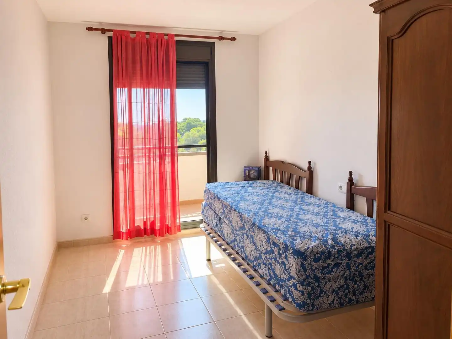 Schlafzimmer von Wohnung zum Verkauf in Alcanar mit Klimaanlage, Heizung und Terrasse