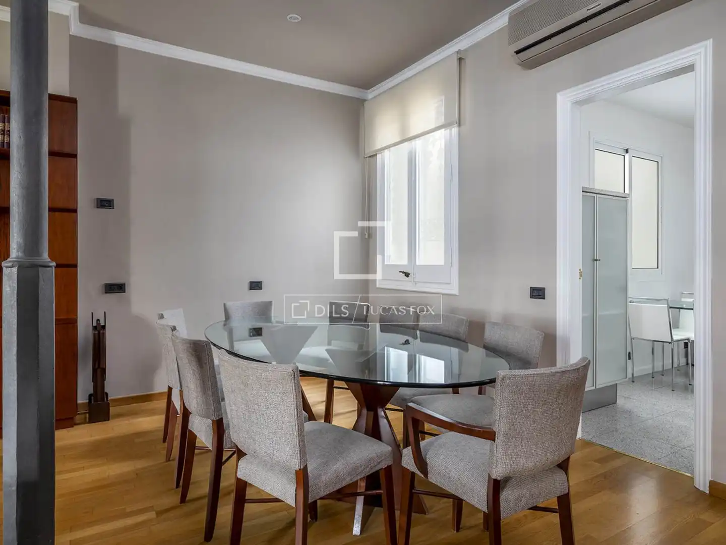 Dining room of Flat for rent in Barcelona  with Furnished