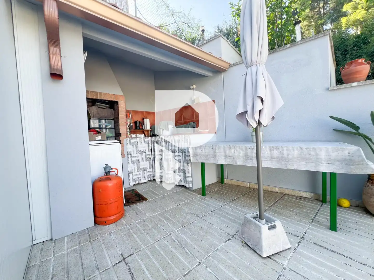 Terrace of Houses for sale in Sant Andreu de la Barca  with Air Conditioner, Heating and Private garden