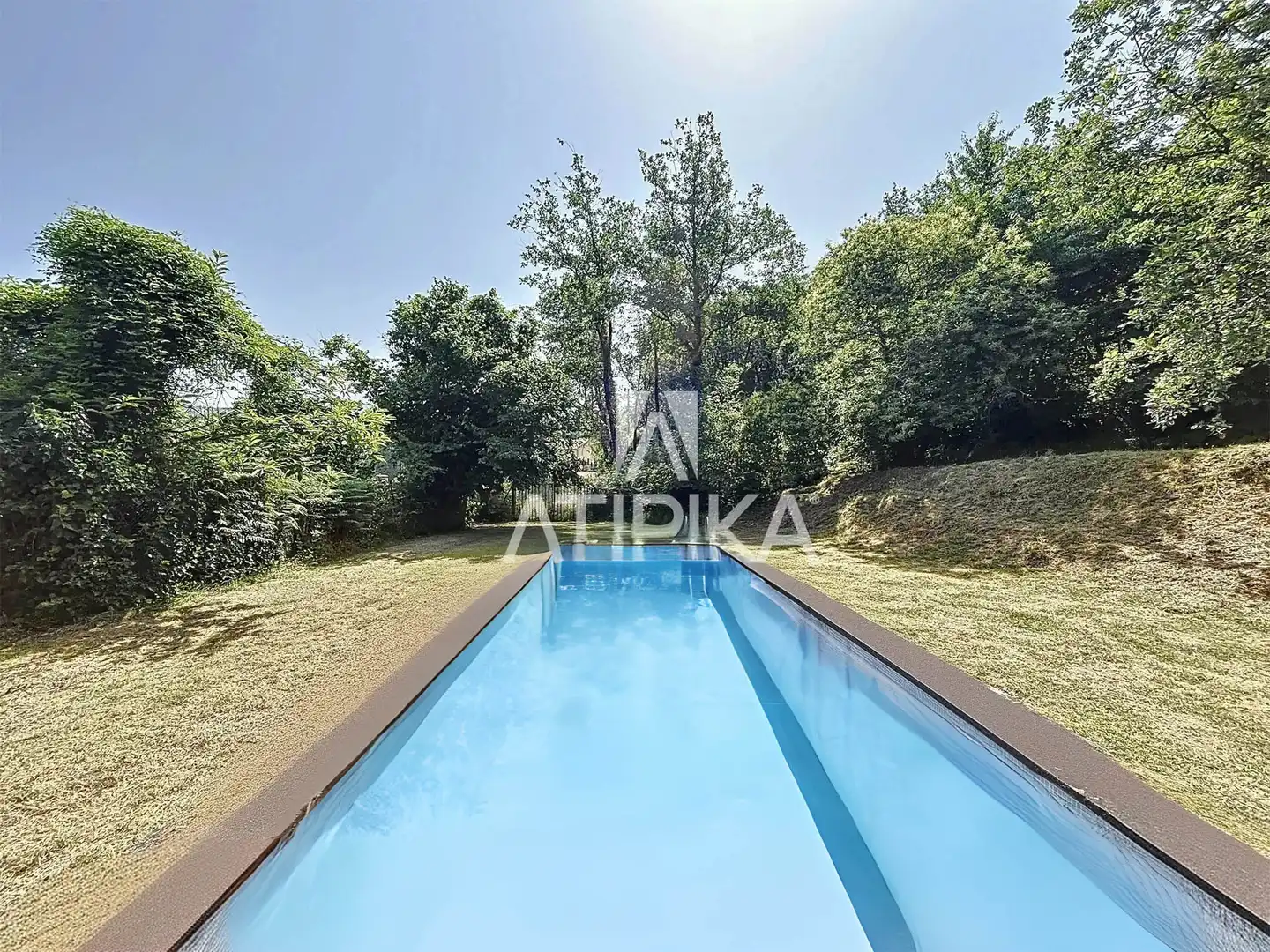 Piscina de Finca rústica en venta en Vallgorguina con Calefacción, Parquet y Trastero