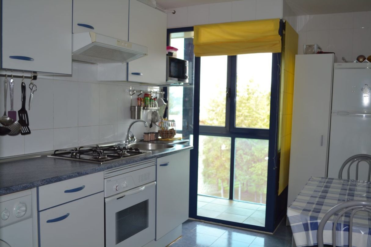 Kitchen of Flat for sale in Arija  with Heating, Furnished and Balcony