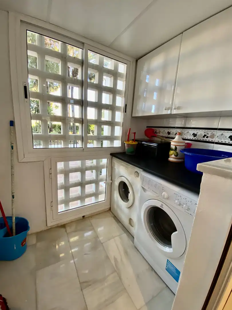 Piano terra con piscina in affitto a Nueva Andalucía, imagen 9