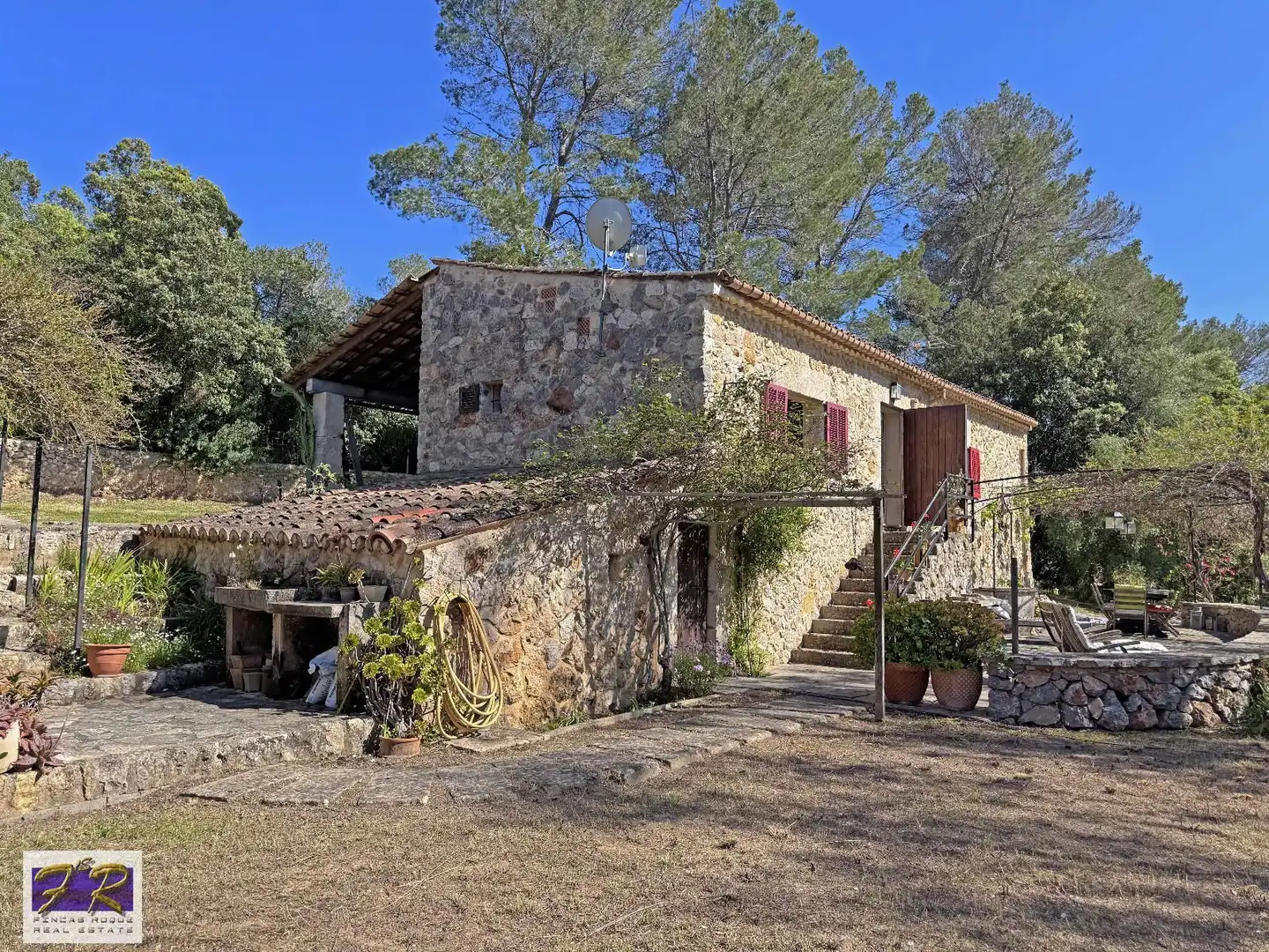 Vista exterior de Finca rústica en venta en Búger con Aire acondicionado, Terraza y Trastero