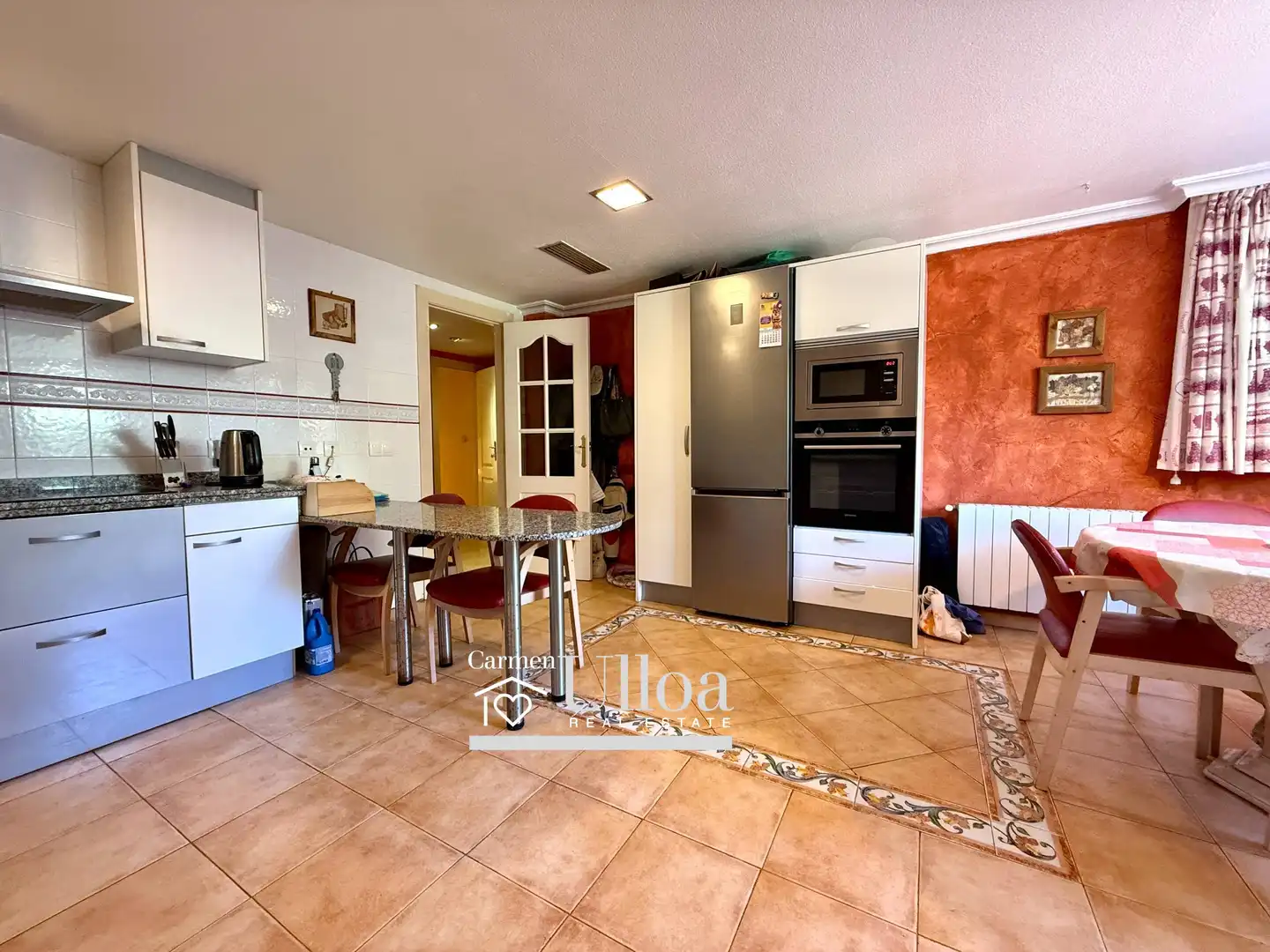 Cocina de Casa o chalet en venta en Alicante / Alacant con Aire acondicionado, Jardín privado y Terraza