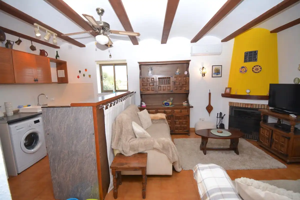 Living room of Detached homes for sale in Moraira  with Air Conditioner and Community pool