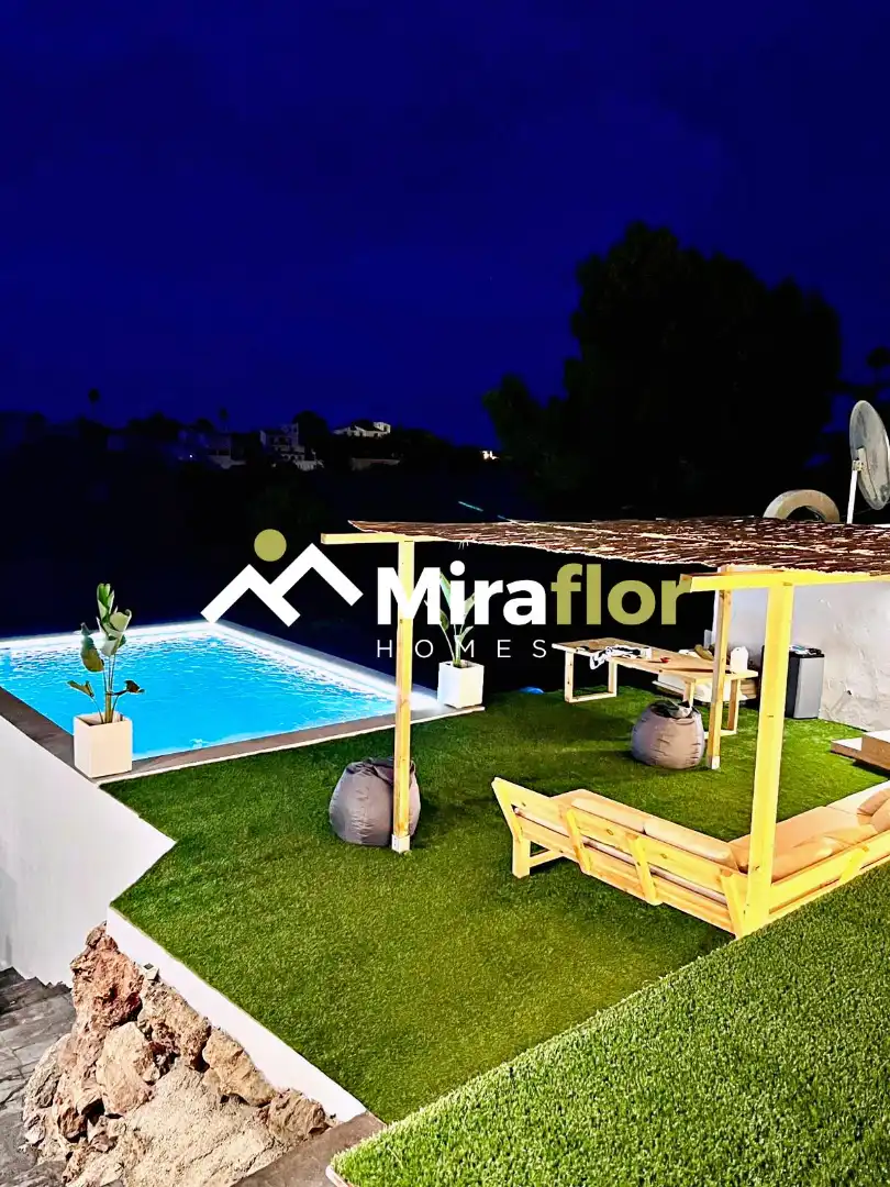 Terraza de Casa o chalet en venta en Dénia con Aire acondicionado, Jardín privado y Terraza