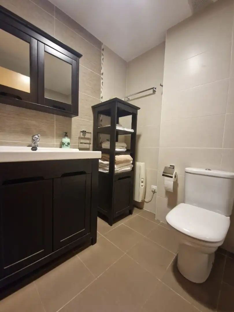Baño de Apartamento en venta en Benasque con Aire acondicionado, Calefacción y Amueblado