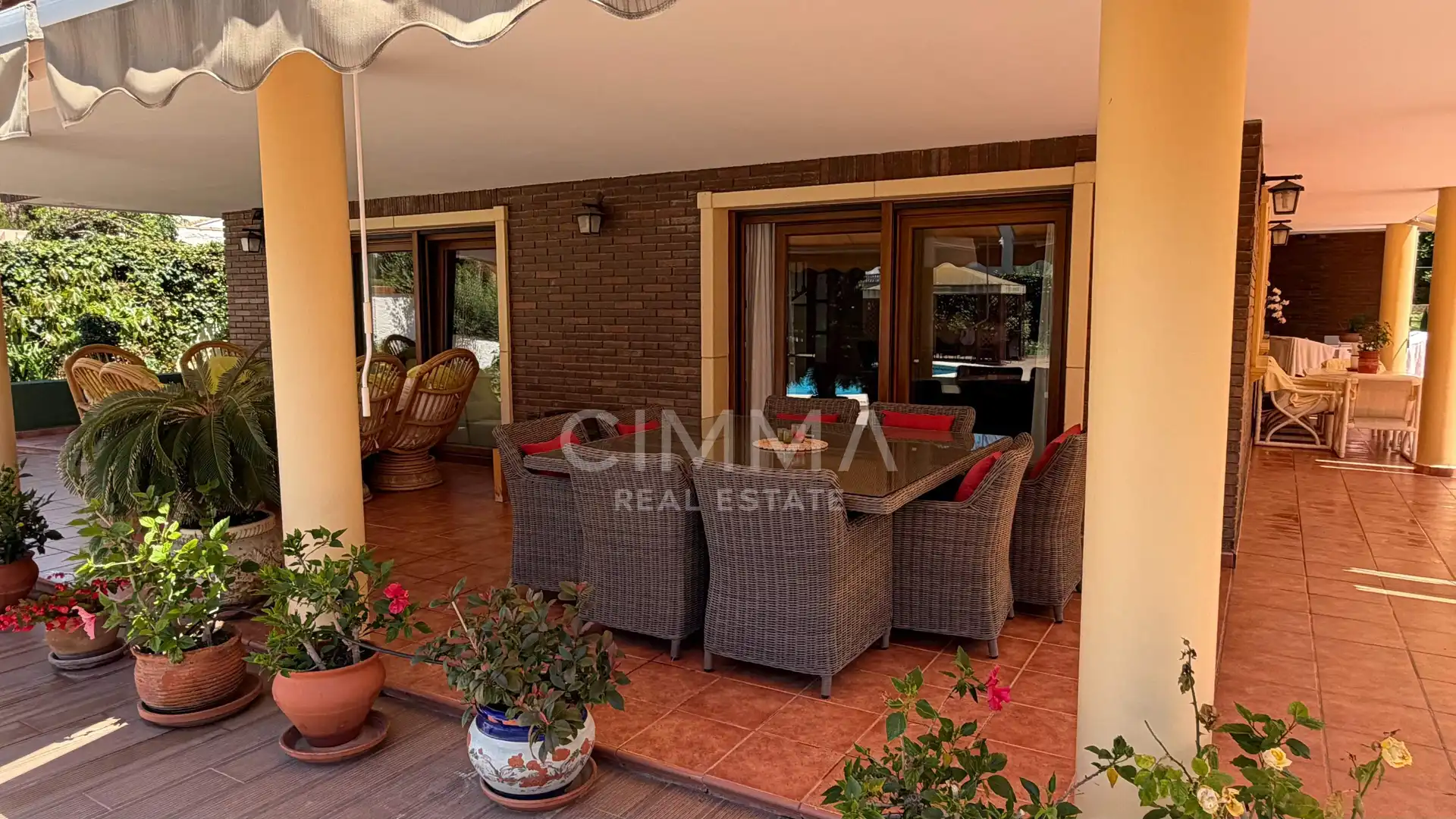 Terraza de Casa o chalet en venta en Benidorm con Aire acondicionado, Calefacción y Jardín privado