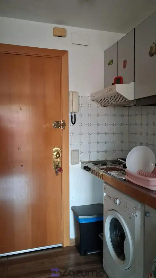 Cocina de Piso de alquiler en Calella con Terraza, Trastero y Amueblado