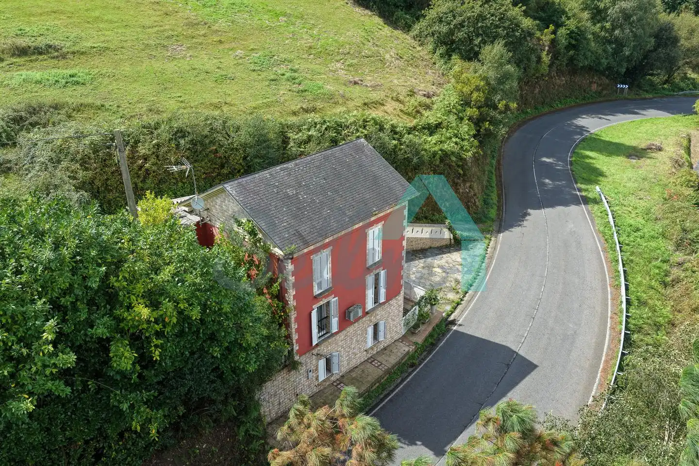 Exterior view of Houses for sale in Coaña  with Heating, Terrace and Furnished