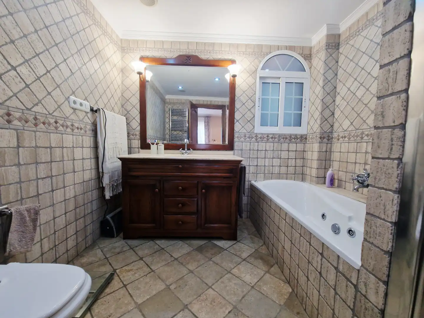 Baño de Piso de alquiler en Vila-real con Calefacción, Trastero y Amueblado
