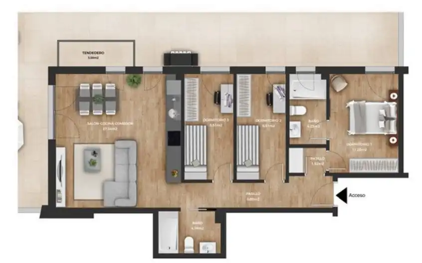 Habitatge d'obra nova amb jardí en venda a Calle Barrio Sierrapando 712, imagen 6