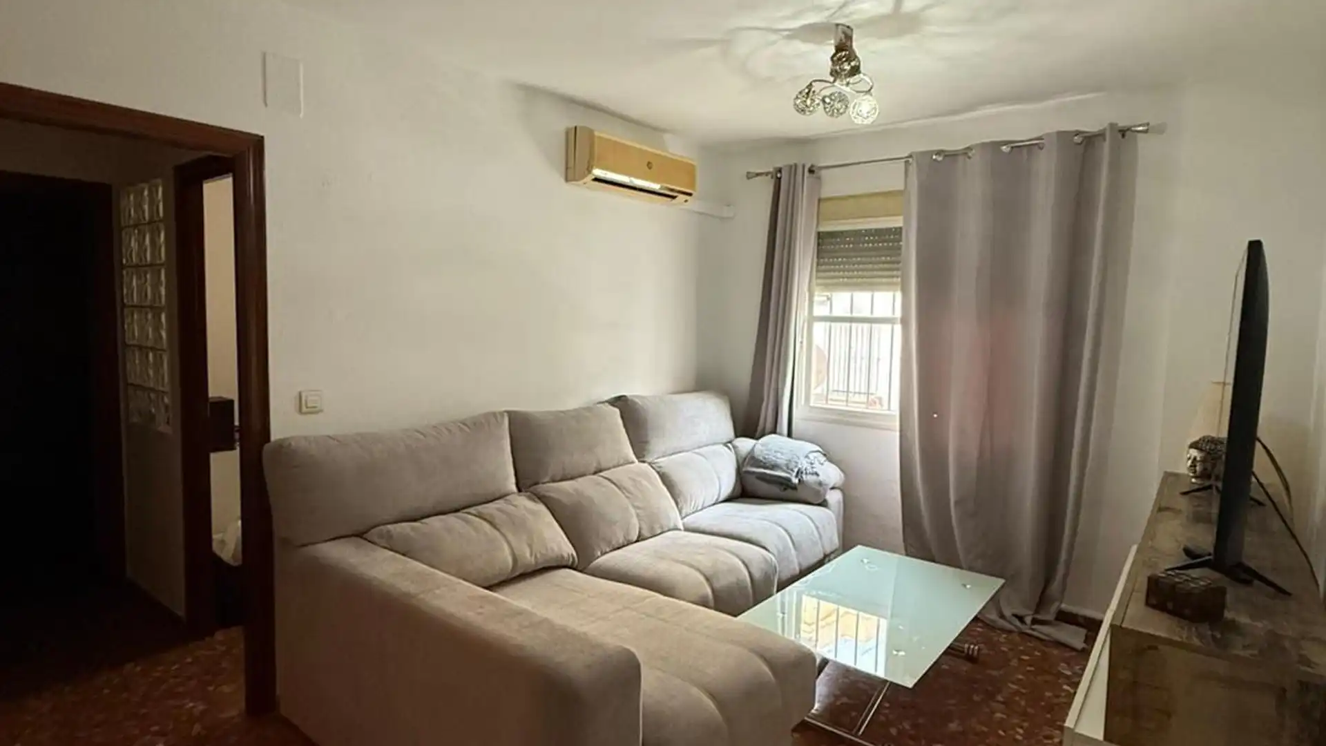 Living room of Flat for sale in  Huelva Capital  with Storage room and Furnished