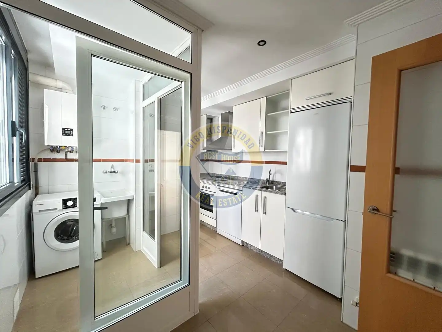 Kitchen of Apartments for sale in Vigo   with Heating and Storage room