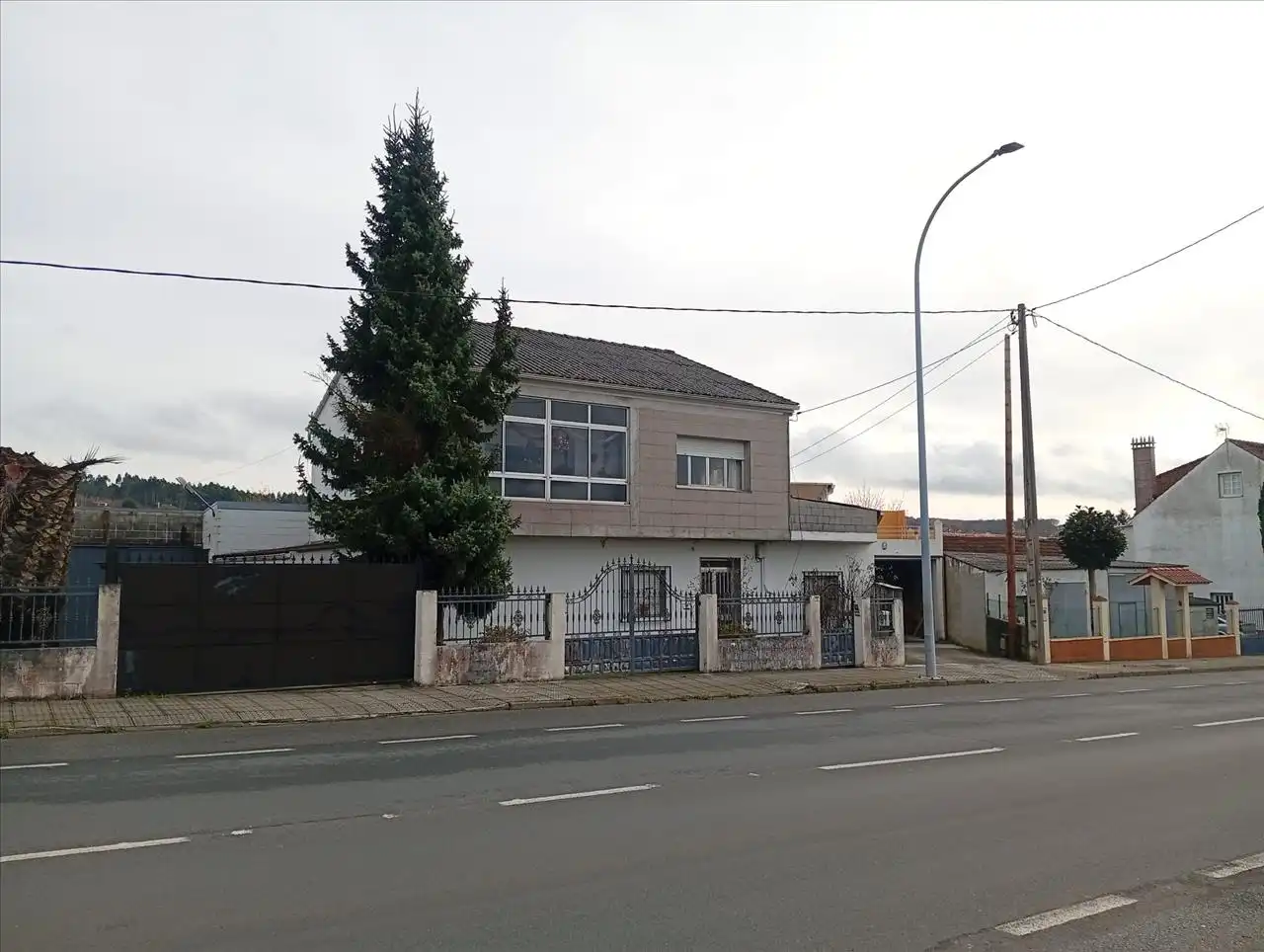 Vista exterior de Casa o xalet en venda en Lalín