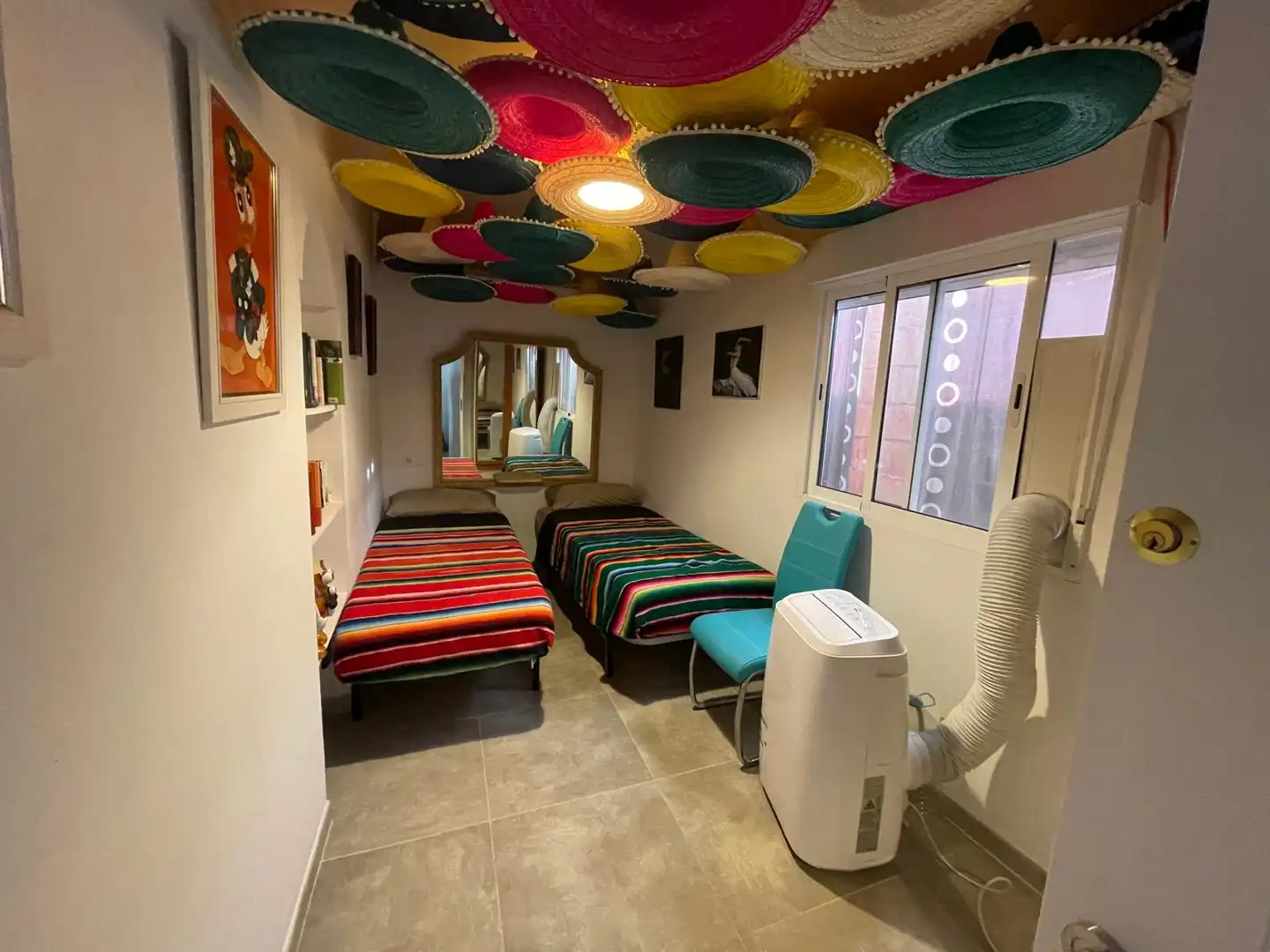 Bedroom of Houses for sale in Alhaurín El Grande  with Air Conditioner, Private garden and Terrace