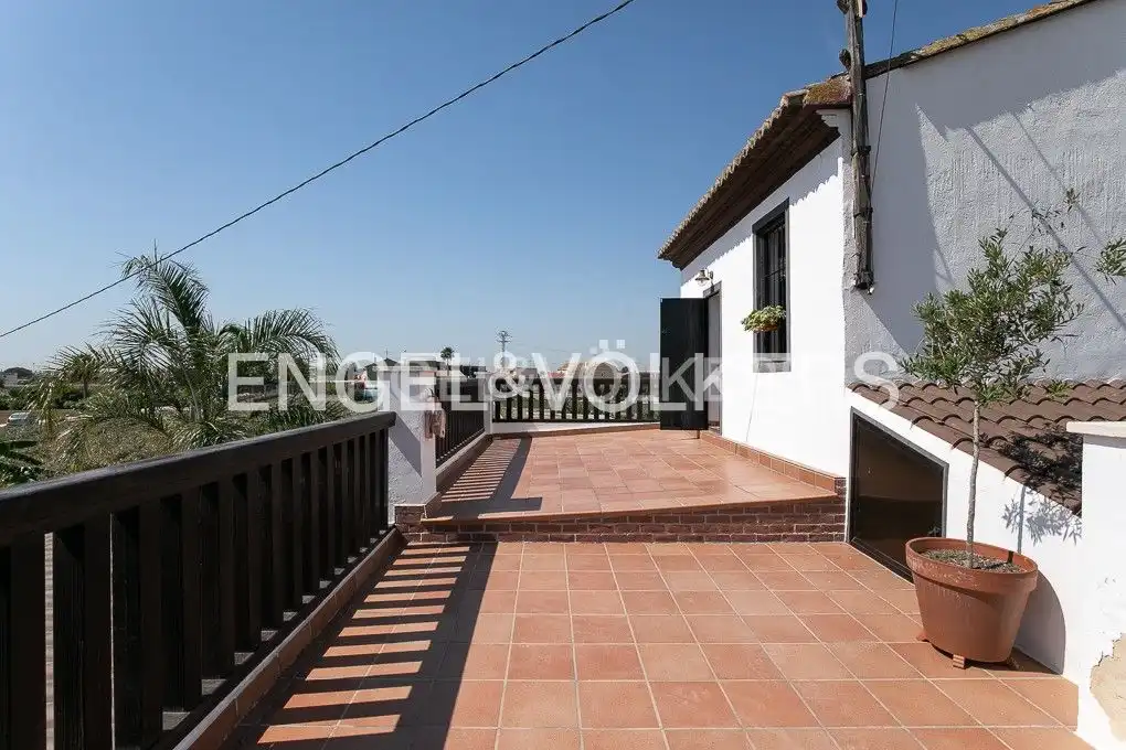 Terraza de Casa o chalet en venta en Valencia con Aire acondicionado, Calefacción y Jardín privado