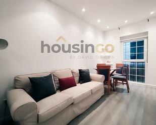 Living room of Study to rent in  Madrid Capital  with Heating, Parquet flooring and Terrace