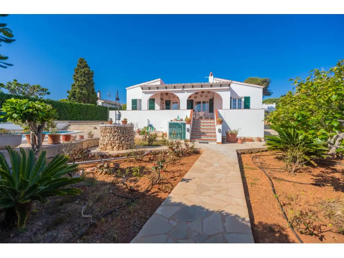 Villa mit Pool zum Verkauf in Binibèquer, imagen 2